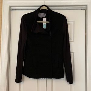 Tart-asymmetrical zipper jacket-size S